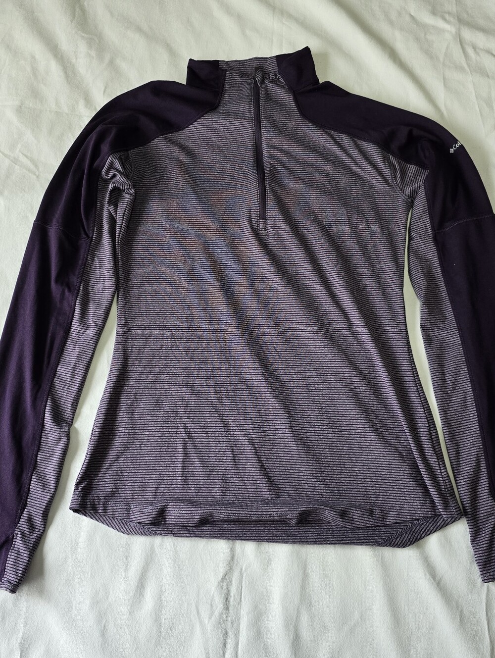 Columbia WomensCross Trail Half Zip Pullover Top Omni Wick Xtra Small